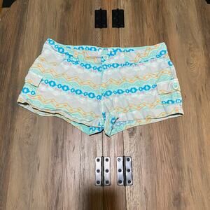 Just be patterned shorts size M